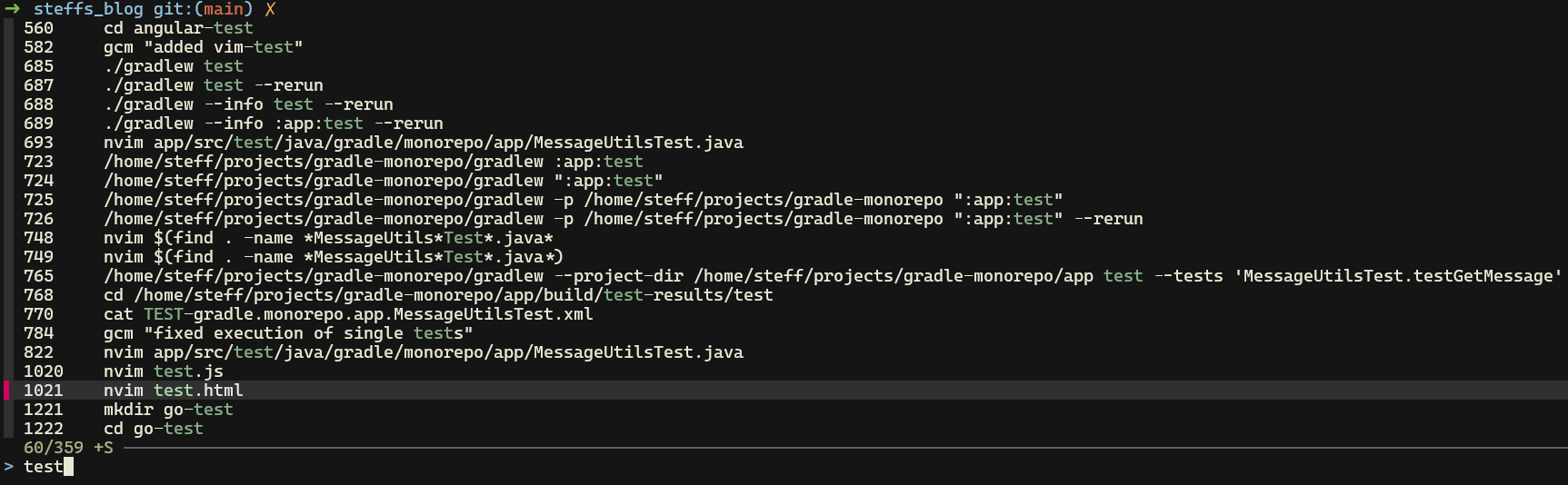 fzf screenshot